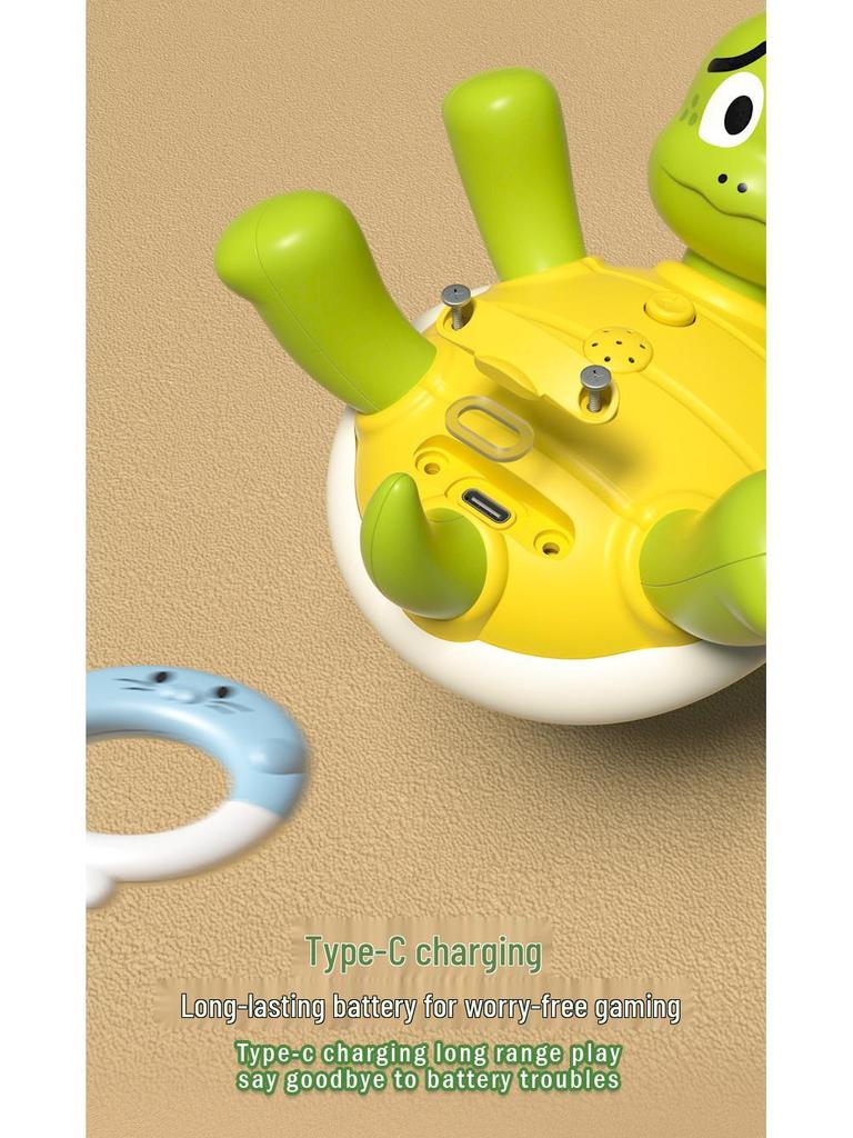 Electric Rotating Turtle Water Spray Toy - Educational Bath Fun for Children and Parents