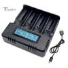 4 Slot 18650 Smart Charger with LCD Display Fast Stable And User-Friendly Ample Capacity Battery Charger for 26500 AA/AAA