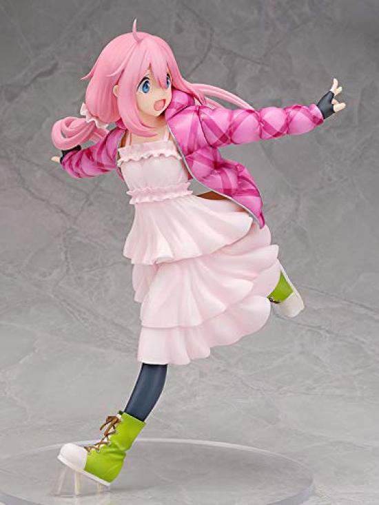 Wing Yurucamp Какамигахара Надэсико масштаб ABS ПВХ раскрашенная готовая фигурка 1/7 &