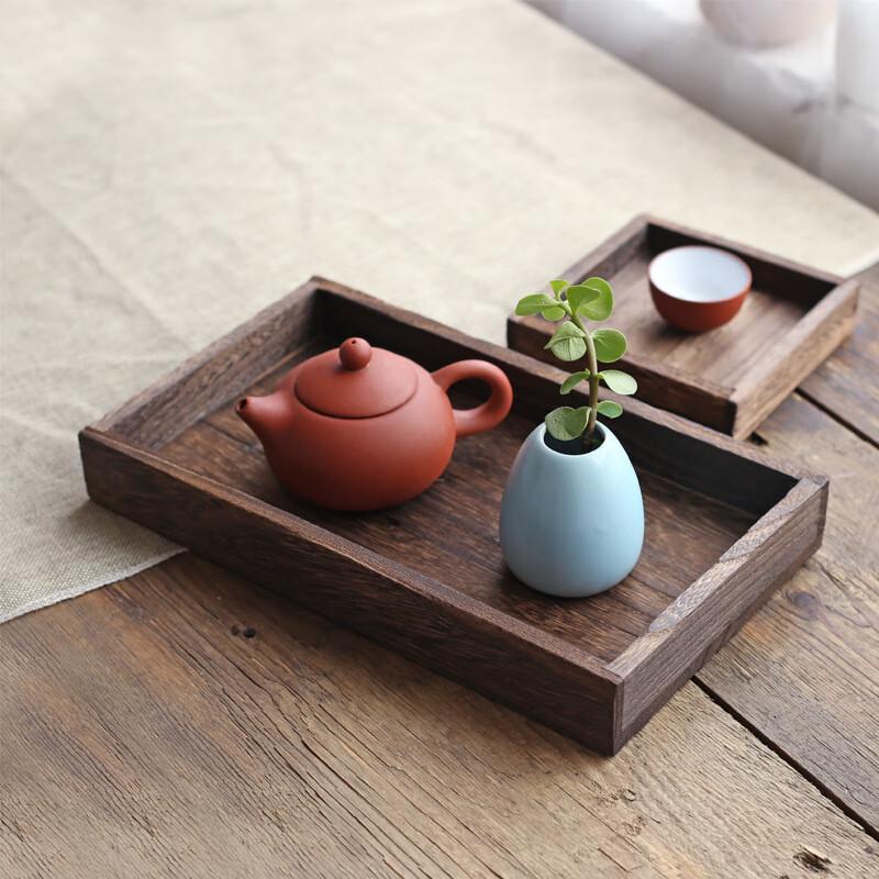 

ZISIZ Wooden Partitioned Serving Tray