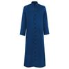 Costume Sacerdote Halloween Cosplay Abito Frate Mago Monaco Abito da Chiesa Uomo Adulto