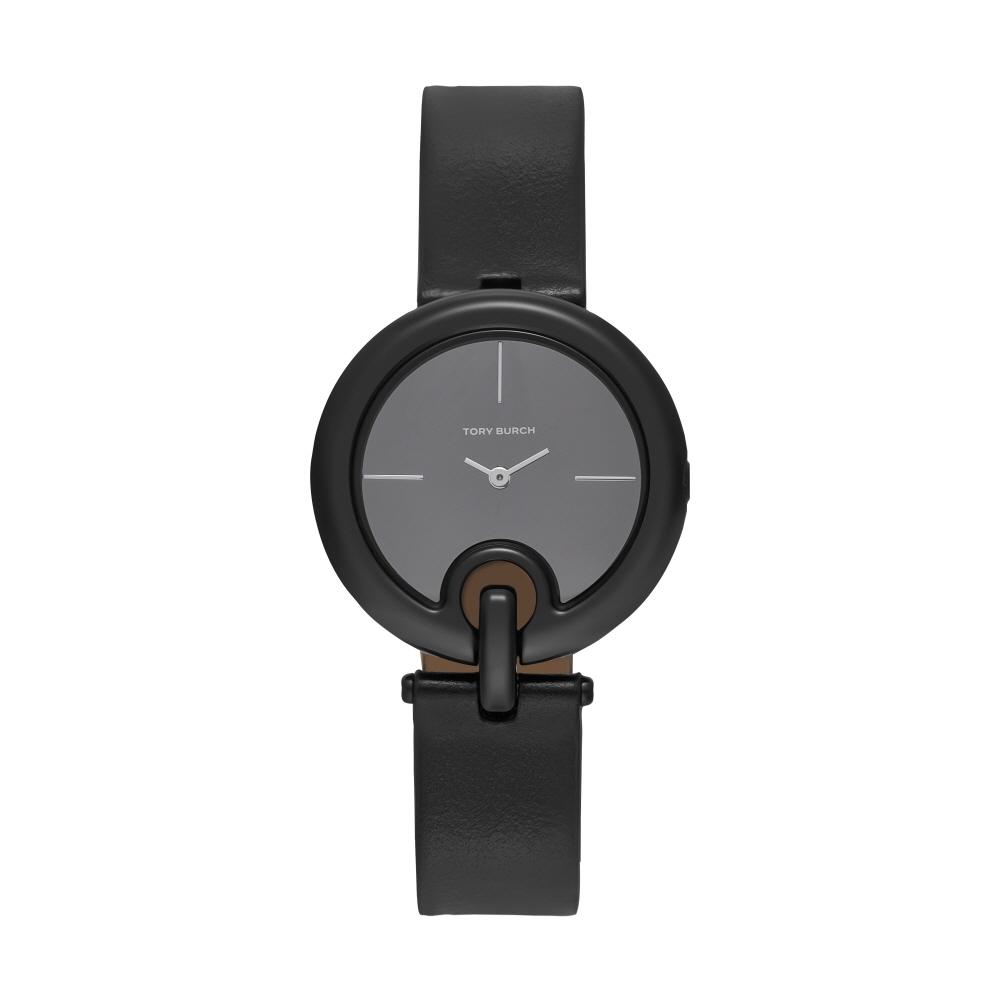 

Tory Burch Women S LeaTher Watch Tbw7072 The Pierced TBW7072