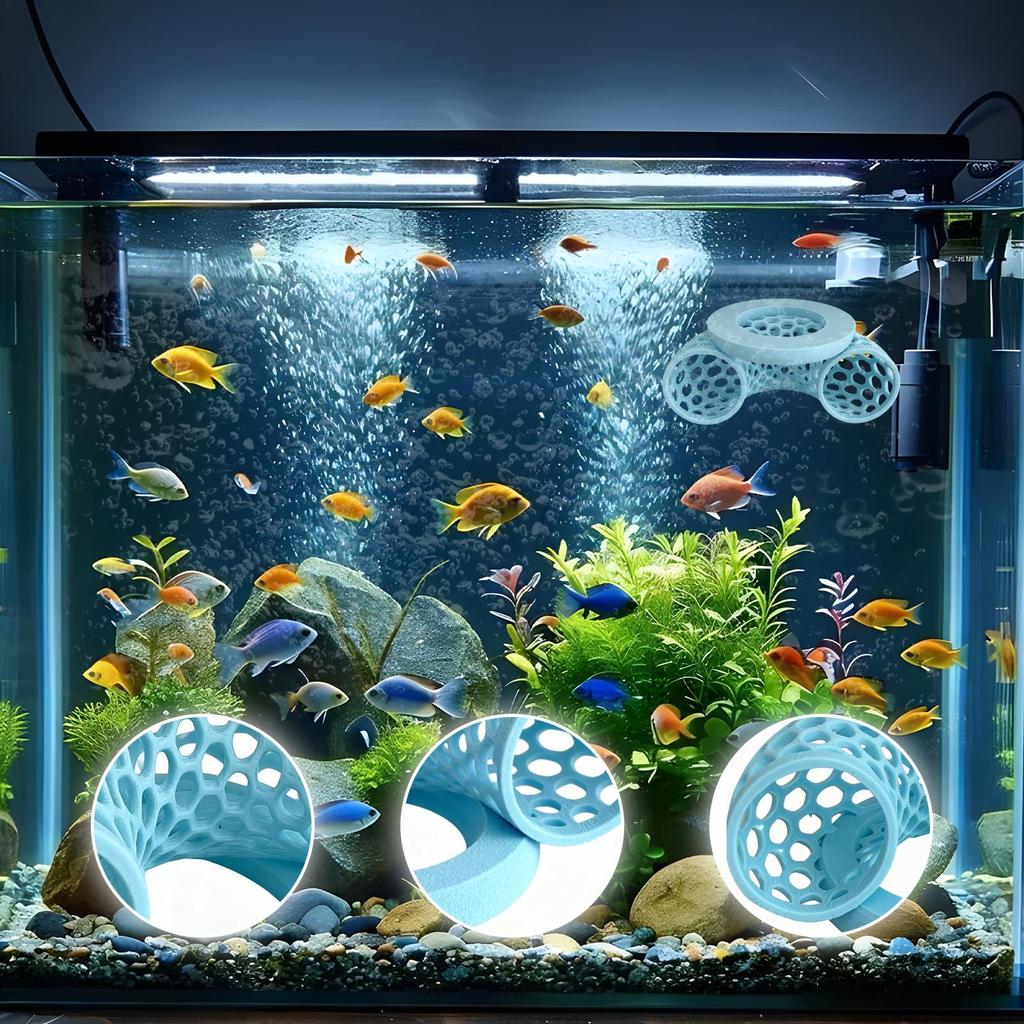 Betta Hammock Floating Interactive Feeder Betta Hammock Tunnel Fish Toys For Catfish Clown Crab Dwarf Shrimp Reptile Aquatic