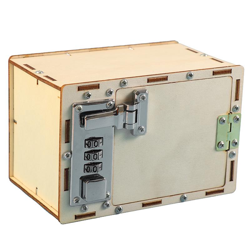 DIY Mechanical Combination Lock Kit: Science Experiment & STEM Education Aid for Schools