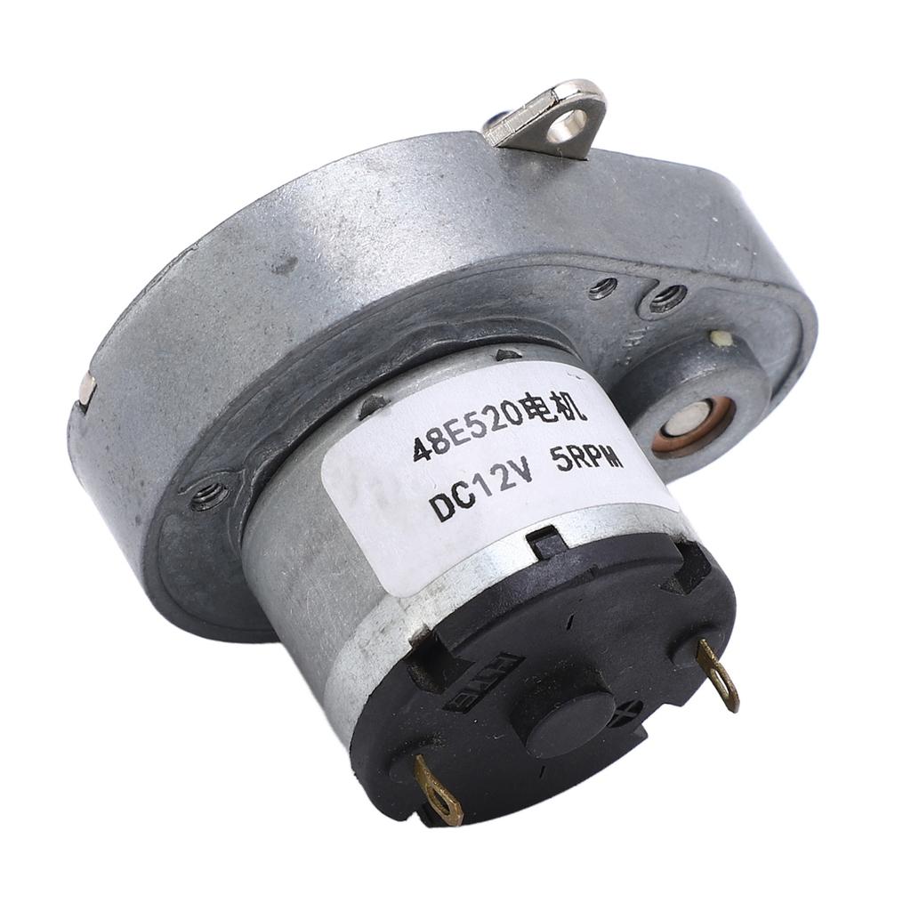 Gear Motor DC 12V 5RPM Speed Reduction Geared Motor Alloy Steel for Robot Equipment