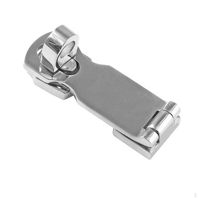 Heavy Duty Door Hasp Latch Replace Stainless Steel Easy To Install Swivel Staple Safe