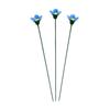 3pcs Colorful Bee Butterfly Water Dispenser Ceramic Bee Watering Station Artificial Flower  Office