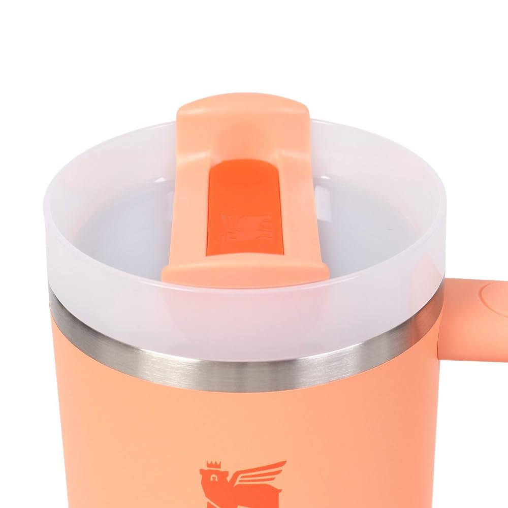 STANLEY Slim Vacuum Quencher Water Flash Orange H2.0 Bottle, 0.88L, Nectarine, (10-11825-197)