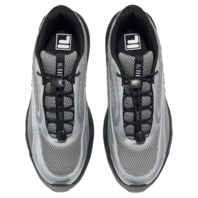FILA Pantera 99/25 Trendy Sports Liquid Silver Durable Low-Top Lifestyle Casual Shoes Unisex sneaker Black 1RM02946H010