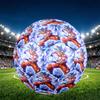 Dragon Ball Print Size 5 Soccer Ball, PU Wear Resistant Football for Match Training and Daily Practice, Birthday Gift for Soccer Fans