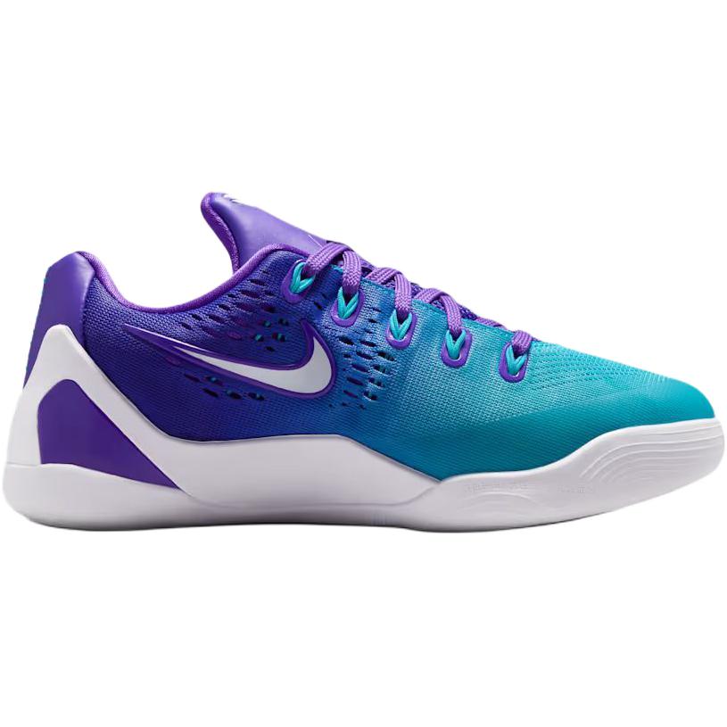 Nike Kobe 9 Low EM GS Fierce Purple White Blue Lagoon Kinder Sneaker IM6641-500