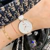 Ladies Watch Women'S Trend Fashion White Ceramic Strap Watch Simple Temperament Women'S Watch