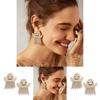 Chic Alloy Pearl Ghost Earrings For Women Great For Special Occasions