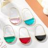 Women's Half Earrings Stylish Drop Earrings for Everyday Wear