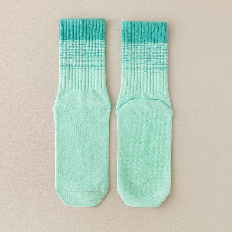 

Женские весенне-осенние профессиональные спортивные носки для йоги из силикона, нескользящие, бесшовные, трубчатые, хлопковые 1 pair