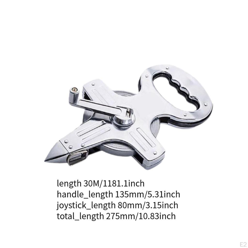 Measuring Tool with Metal Frame for Construction Long Tape Reel