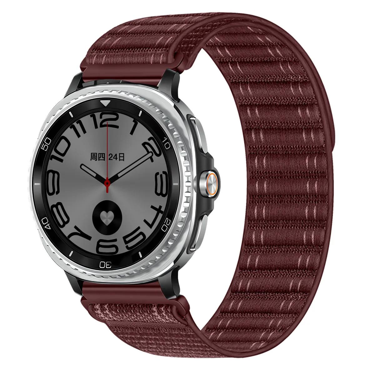 

Nylon Strap For Samsung Galaxy Watch 8 40 44mm /8 Classic 46mm Bracelet Correa For Samsung Galaxy Watch Ultra 2025 47mm Band Galaxy Ultra 2025