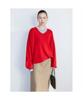 Diaepeocheo Aperture Boxy Knit Top Red (Ta6251A046)