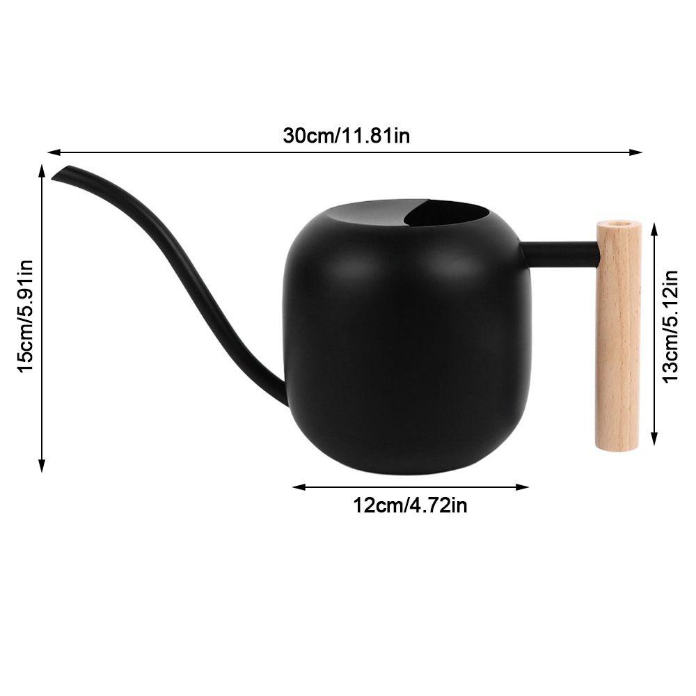 Long Neck Spout Long Spout Watering Can 1.2L Stainless Steel Watering Can For Bonsai