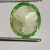 9.02 Cts Natural Ceylon Green Sapphire Oval Cut Gemstone Certified