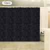 12 Pcs Artificial Flower Wall Panel, Hanging Garden Decor with Hydrangea Dahlia Rose, 23.6x15.7in Silk Free Vertical Greenery