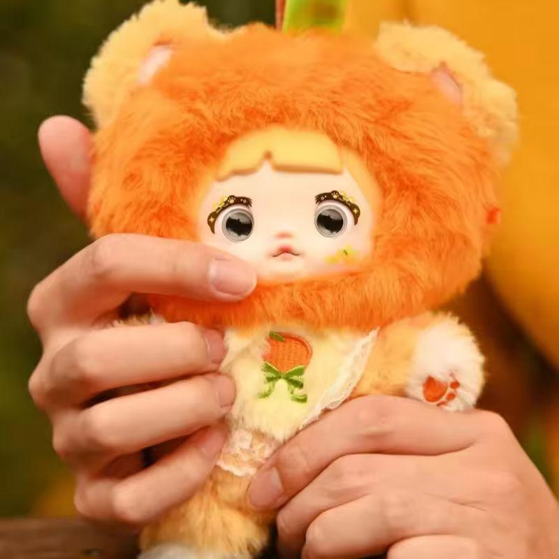 Nommi V3 Interessante Frukter Drømmeøyne Serien Limited Edition Blind Box Plysjdukke Veskeanheng Vinyl Actionfigur Overraskelsesboks