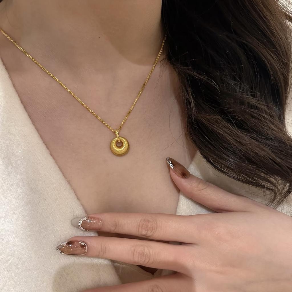 Handmade Brushed Gold Tuo Tuo Pendant Accessories, Ancient Inheritance, Brushed Gold Tuo Tuo Tuo Earrings, Earrings.