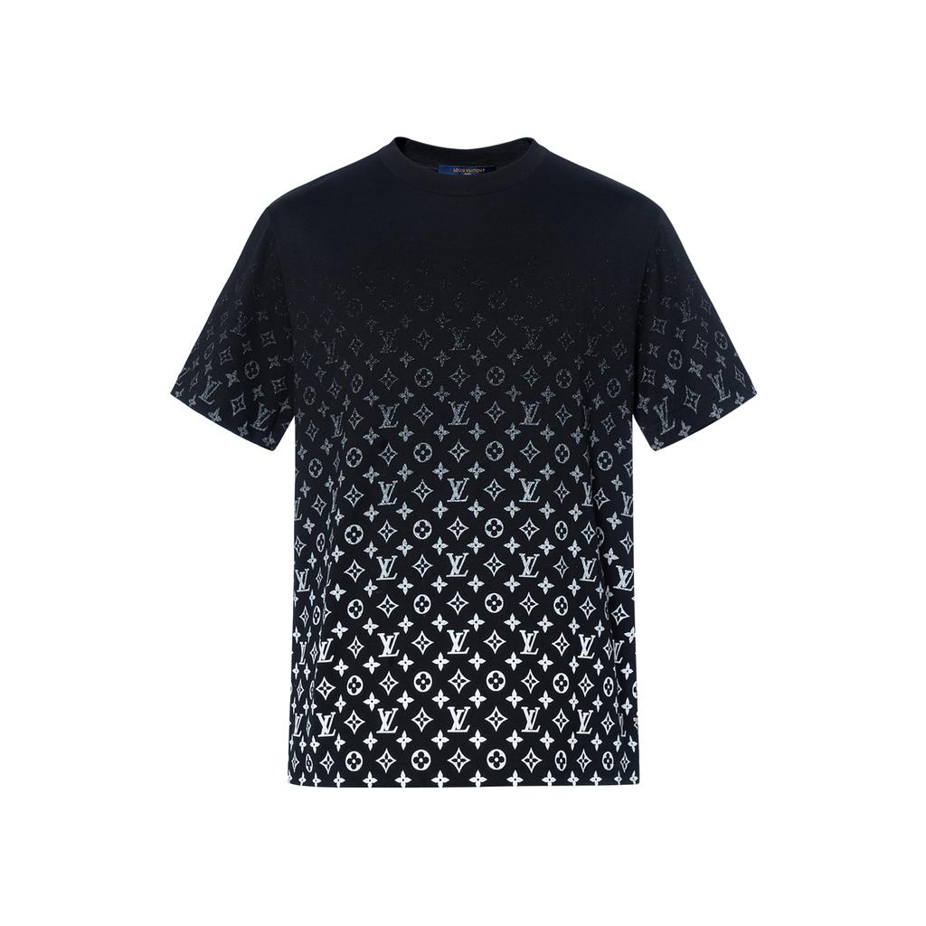 Louis Vuitton T-Shirt Herren Schwarz 1A89Z0