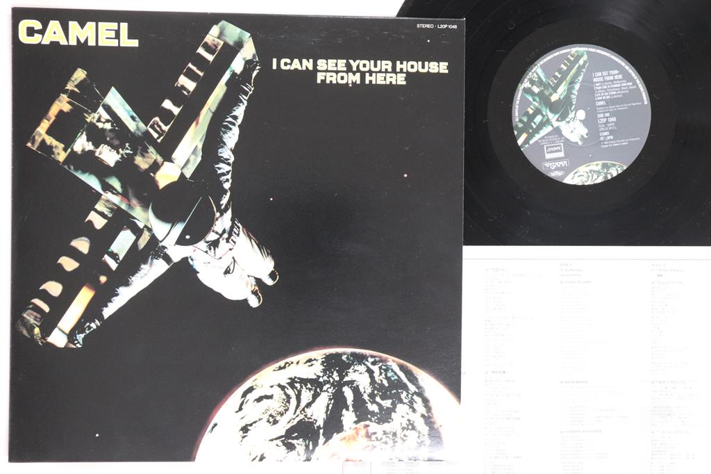 LP Record CAMEL - I Can See Your House From Here L20P1048 LONDON 1982 Japan Rock Used