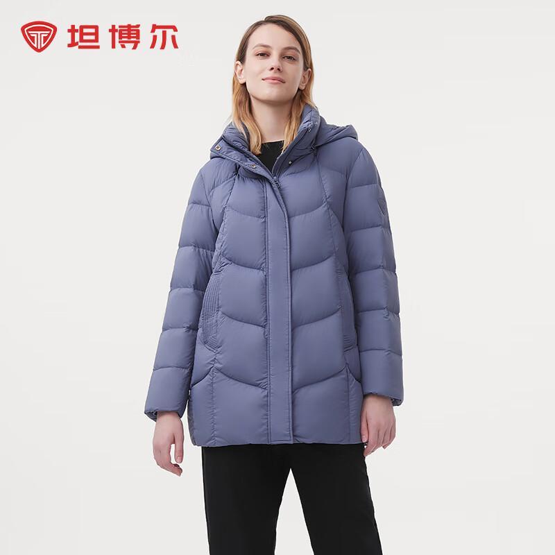 

Tamboer Women s Mid-Length Hooded Down Jacket 510560D 170