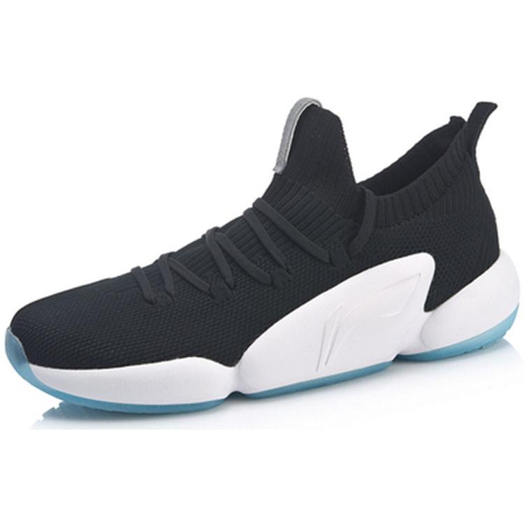 Li Ning Badminton Shoes Unisex Low top Standard Black AYCP001-1