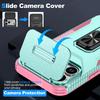 For iPhone 17 Pro Max Case Camshield Kickstand TPU+PC Anti-Slip Phone Cover