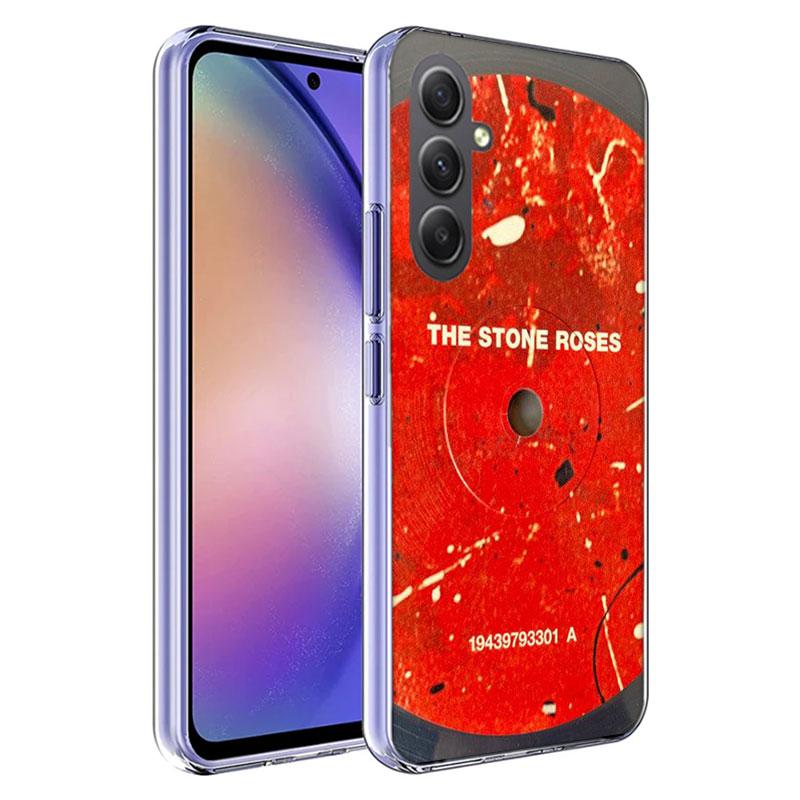 The Stone-R-Roses Phone Case for Samsung A17 A37 A57 A07 A16 A26 A36 A56 A06 A02S A12 A22 A32 A52S A04S A14 A24 A34 A54 A03 A13