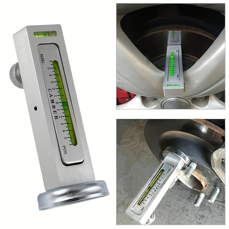 Universal Magnetic Camber Castor Wheel Alignment Gauge Tool Adjustable Car Strut Alignment Level Protractor Positioning Tool