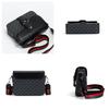 Modieuze Jacquard Patroon Heren Crossbody Tas High-End Casual Schoudertas voor Pendelen Zakelijk Waterdichte Dagelijkse Sling Bag