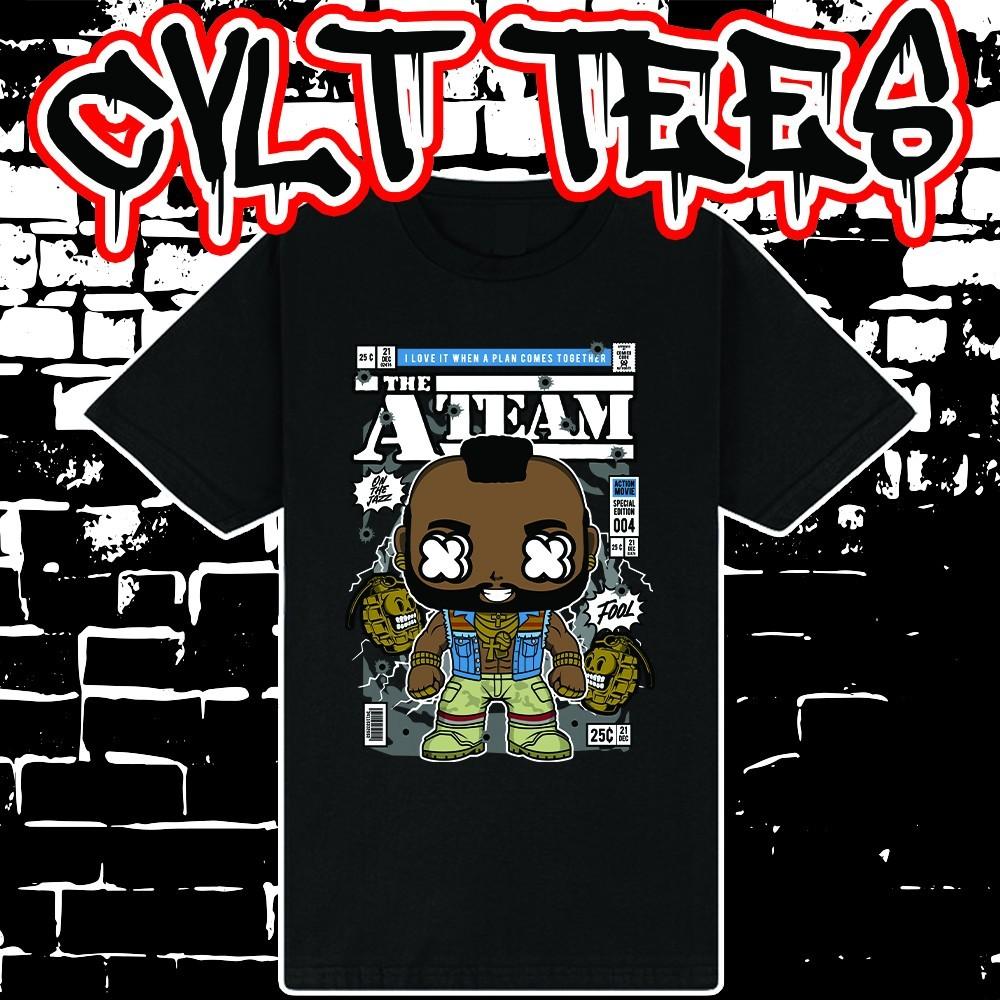 

The A Team Comic Book Cover style Tee ~ 100% Cotton Unisex T-Shirt M