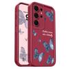 Flying Butterflies Phone Case For Samsung Galaxy S26 S25 S24 FE Plus Ultra 5G Staircase Soft Cover