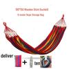 Maiceyi Outdoor Striped Canvas Double Hammock