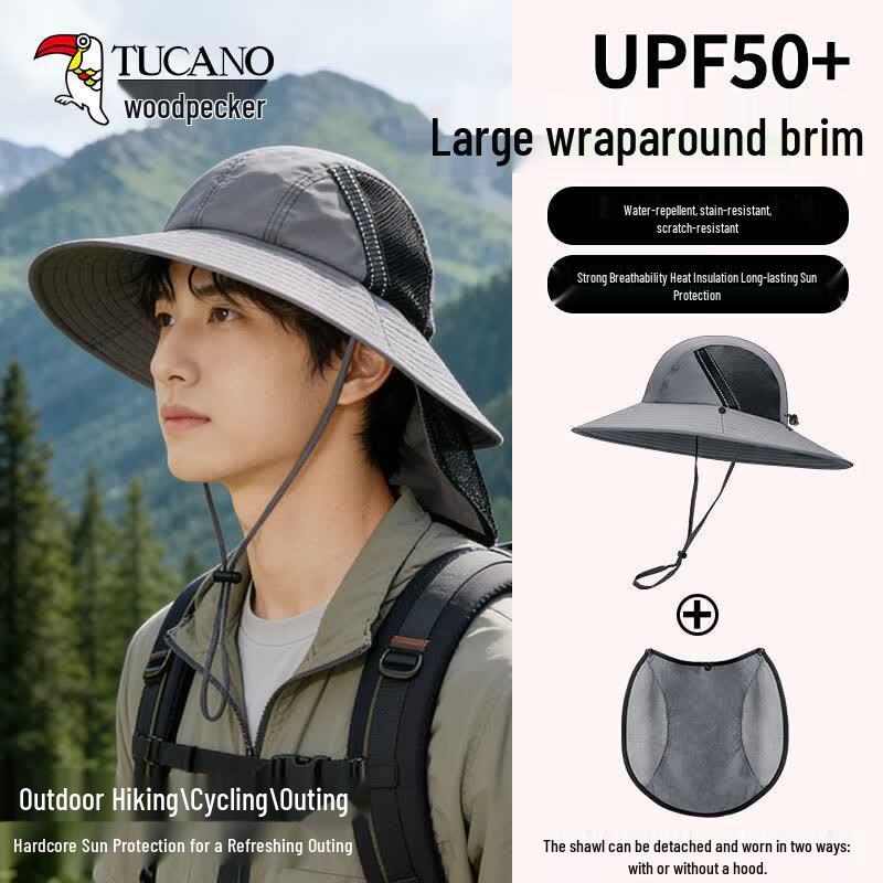 Woodpecker Wide Brim Outdoor Sun Hat 56-60cm