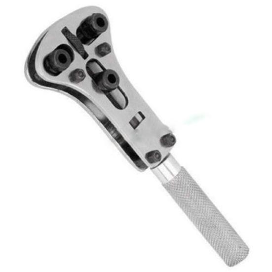 Wrist Watch Case Opener Adjustable Screw Back Remover Wrench Repair Tool