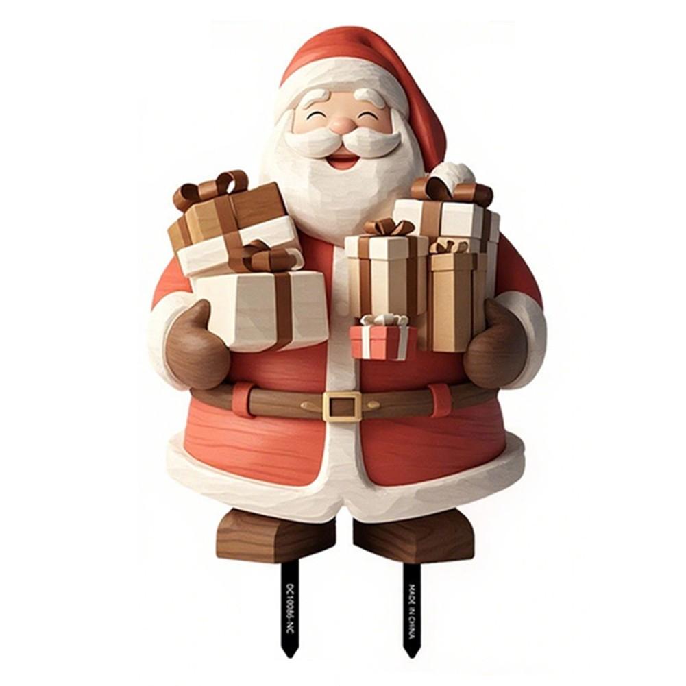 Christmas Decoration Outdoor Decor PVC Garden Card