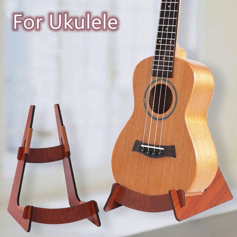 Деревянная подставка для укулеле, скрипки, гитары, съемная, портативная, напольная подставка для музыкальных инструментов, подарки для музыкантов