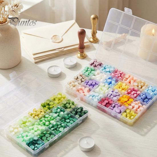 Wax Seal Beads with Candle Kit, Melting Spoon And Candles Set, Tool Stamp for DIY Crafting Wedding Invitations Decorative Sealing