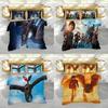 Luxurious How To Train Your Dragon Design Bedding Set With Duvet Cover Pillowcase