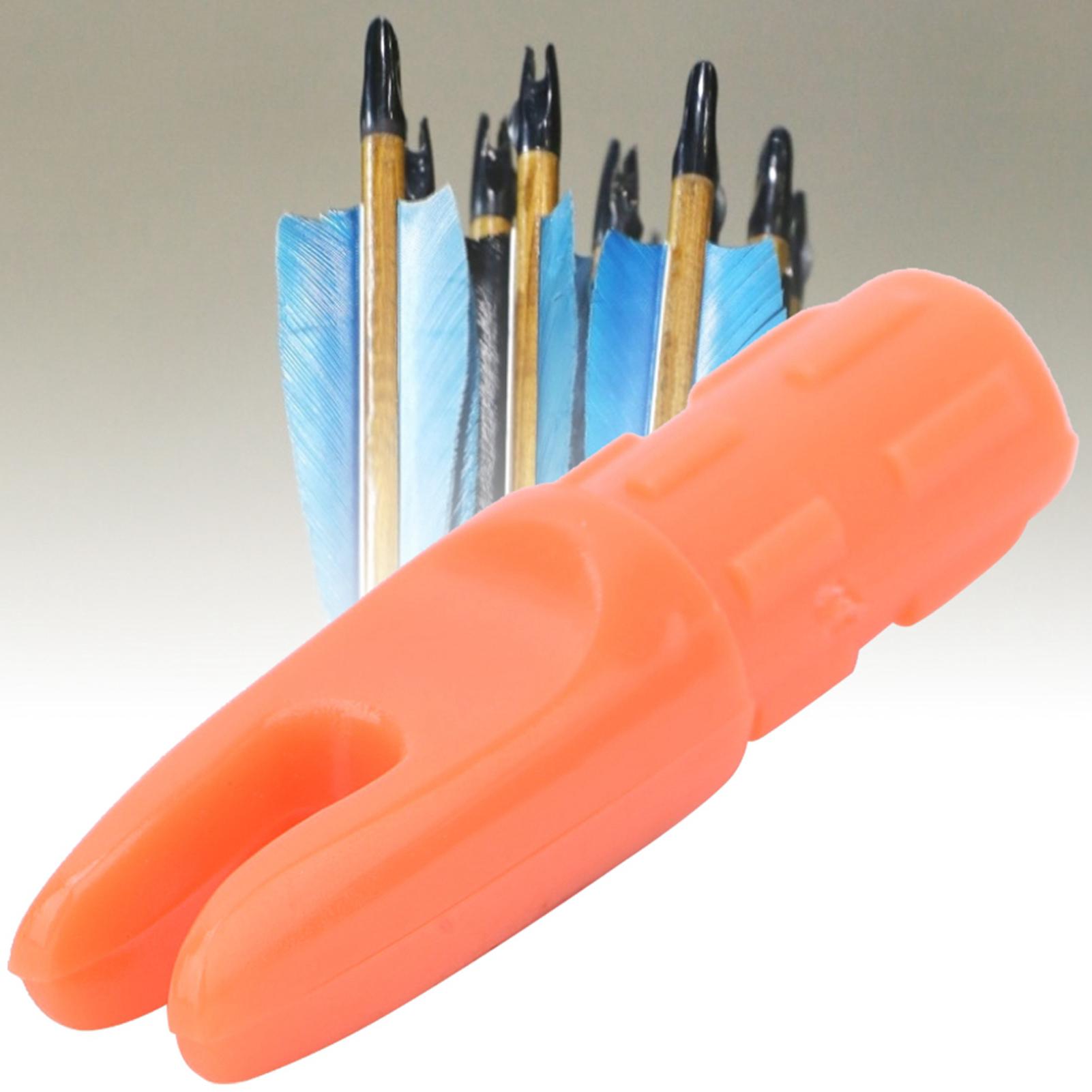 

50 Pcs 6.2mm ABS Plastic Replacement Arrow Nock for Outdoor Hunting Archery Accessories