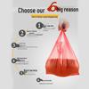 Red Thickened Vest-Style Plastic Shopping Bags