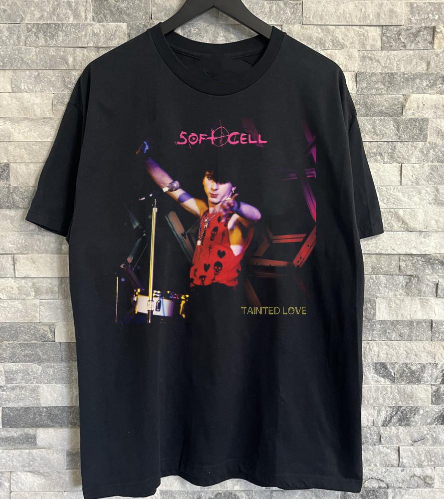 Tainted Love Soft Cell Album T Shirt Black All Size Gift For Fan BT993 Unisex T-Shirt S