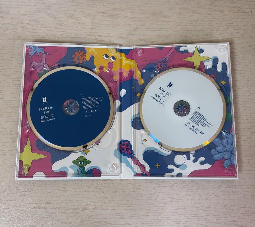 [USED] BTS DVD 2 Set MAP OF THE SOUL