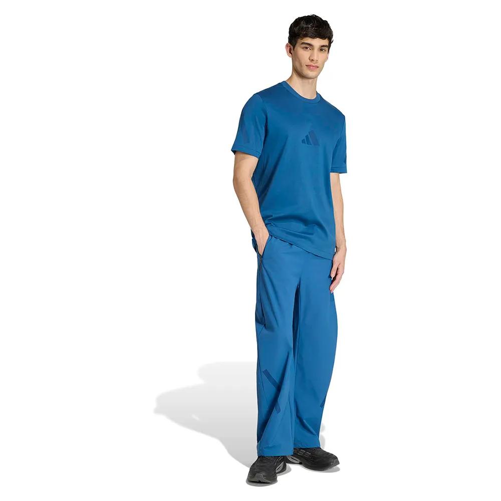 Adidas Z.n.e T-shirt short sleeves cotton blue