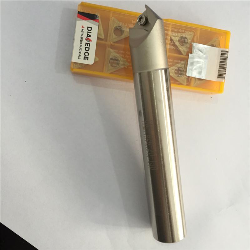 SMEETU 45° Chamfer Tool Holder SSP C20-20-130 (for TCMT16T3 Inserts)